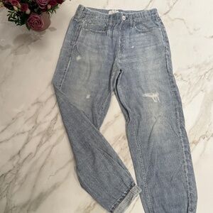 Rag & Bone Women’s Denim Print Joggers Size M